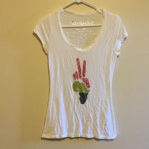 Omnipeace by Brokedown Africa peace tee